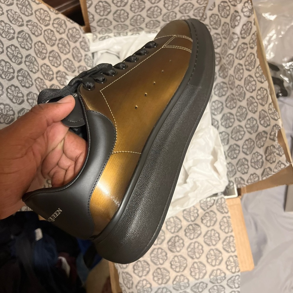 Fools Gold Alexander McQueen size 13 with box